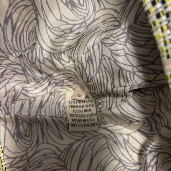 Lela Rose Green and Navy Sheath Dress - Picture 4 of 5